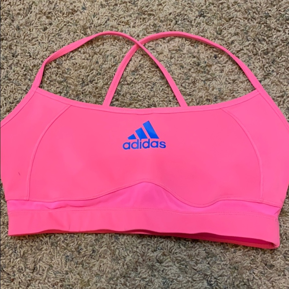 Adidas Pink Sports Bra
